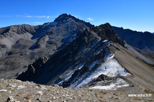 randonnee hautes-alpes Pic-de-Cote-Belle-Ouest Arvieux Queyras