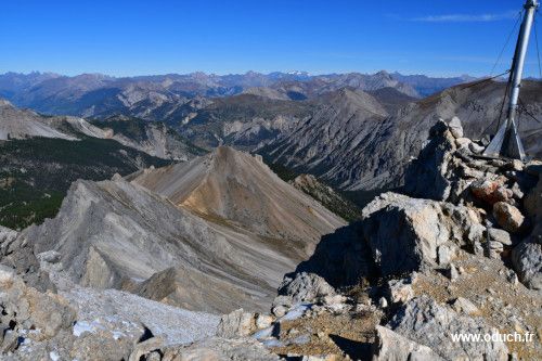 randonnee hautes-alpes Pic-de-Cote-Belle-Ouest Arvieux Queyras