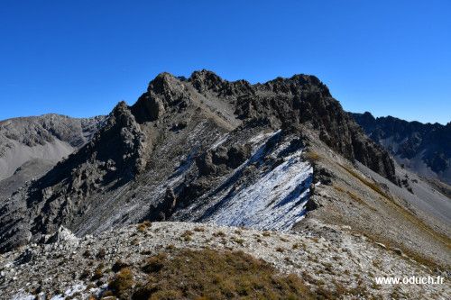 randonnee hautes-alpes Pic-de-Cote-Belle-Ouest Arvieux Queyras