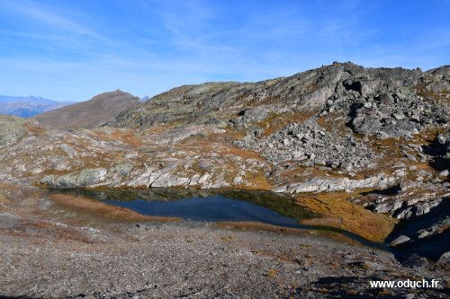 randonnee hautes-alpes Lac-Bleu-depuis-Saint-Veran Saint-Veran Queyras