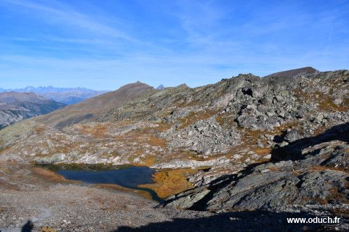 randonnee hautes-alpes Lac-du-Longet-via-le-col-Blanchet Saint-Veran Queyras