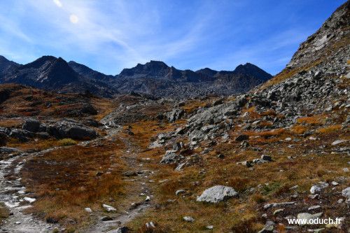randonnee hautes-alpes Lac-du-Longet-via-le-col-Blanchet Saint-Veran Queyras