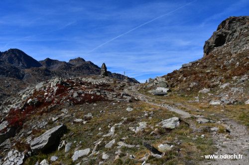 randonnee hautes-alpes Lac-du-Longet-via-le-col-Blanchet Saint-Veran Queyras
