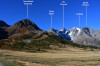 paysage hautes-alpes Pyramide-de-Laurichard-vue-de-la-plaine-des-Ruillas - Brianconnais - Villar-d-Arene - Pyramide-de-Laurichard-vue-de-la-plaine-des-Ruillas