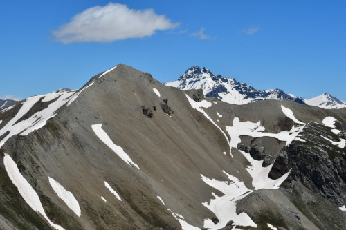 Le Pic des Esparges Fines vu de la Croix de Ratier