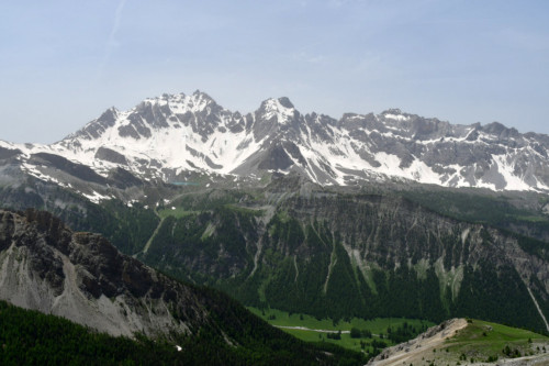 Les pics de la Font Sancte vus du Marcous