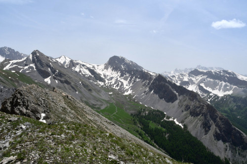 Le vallon Albert vu du Marcous