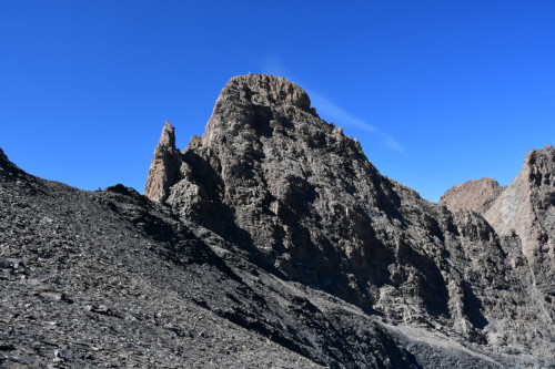 Le pic d'Asti vu du col d'Asti