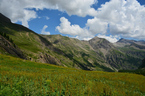 La Tête du Couleau vue de la cabane du Tissap