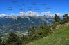 paysage hautes-alpes Tete-de-Gaulent-vue-de-Catinat - Argentiere-la-Bessee - Champcella - Tete-de-Gaulent-vue-de-Catinat