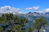 paysage hautes-alpes Tete-de-Gaulent-vue-de-Catinat - Argentiere-la-Bessee - Champcella - Tete-de-Gaulent-vue-de-Catinat