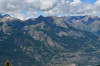 paysage hautes-alpes Tete-de-Gaulent-vue-de-Catinat - Argentiere-la-Bessee - Champcella - Tete-de-Gaulent-vue-de-Catinat