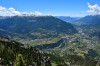 paysage hautes-alpes Vallee-de-la-Durance-vue-de-Catinat - Guillestrois - Guillestre - Vallee-de-la-Durance-vue-de-Catinat