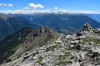 paysage hautes-alpes Prachaval-vu-du-sommet-de-la-Mayt - Guillestrois - Eygliers - Prachaval-vu-du-sommet-de-la-Mayt