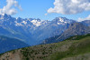 paysage hautes-alpes Les-Ecrins-vus-de-la-Mayt - Argentiere-la-Bessee - Pelvoux - Les-Ecrins-vus-de-la-Mayt