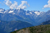 paysage hautes-alpes Les-Ecrins-vus-de-la-Mayt - Argentiere-la-Bessee - Pelvoux - Les-Ecrins-vus-de-la-Mayt