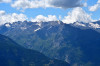 paysage hautes-alpes Les-Ecrins-vus-de-la-Mayt - Argentiere-la-Bessee - Pelvoux - Les-Ecrins-vus-de-la-Mayt