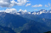 paysage hautes-alpes Les-Ecrins-vus-de-la-Mayt - Argentiere-la-Bessee - Pelvoux - Les-Ecrins-vus-de-la-Mayt