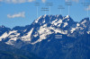 paysage hautes-alpes Les-Ecrins-vus-de-la-Mayt - Argentiere-la-Bessee - Pelvoux - Les-Ecrins-vus-de-la-Mayt