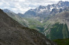 paysage hautes-alpes Aiguille-de-Chambeyron-vue-du-col-Tronchet - Ubaye - Saint-Paul-sur-Ubaye - Aiguille-de-Chambeyron-vue-du-col-Tronchet