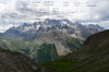 paysage hautes-alpes Aiguille-de-Chambeyron-vue-du-col-Tronchet - Ubaye - Saint-Paul-sur-Ubaye - Aiguille-de-Chambeyron-vue-du-col-Tronchet