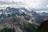 paysage hautes-alpes Aiguille-de-Chambeyron-vue-du-col-Tronchet - Ubaye - Saint-Paul-sur-Ubaye - Aiguille-de-Chambeyron-vue-du-col-Tronchet