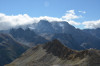 662 / Ubaye / Aiguilles Chambeyron vues de la Tête de Girardin