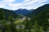 paysage hautes-alpes Pointe-de-Rasis-vue-du-col-de-l-Échelle - Queyras - Saint-Veran - Pointe-de-Rasis-vue-du-col-de-l-Echelle