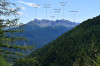 paysage hautes-alpes Pointe-de-Rasis-vue-du-col-de-l-Échelle - Queyras - Saint-Veran - Pointe-de-Rasis-vue-du-col-de-l-Echelle