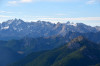 paysage hautes-alpes Pics-de-la-Font-Sancte-vus-de-Clot-la-Cime - Queyras - Ceillac - Pics-de-la-Font-Sancte-vus-de-Clot-la-Cime