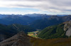 paysage hautes-alpes Pics-de-la-Font-Sancte-vus-de-Clot-la-Cime - Queyras - Ceillac - Pics-de-la-Font-Sancte-vus-de-Clot-la-Cime