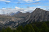 paysage hautes-alpes Le-Chenaillet-vu-du-col-des-Ourdeis - Brianconnais - Cervieres - Le-Chenaillet-vu-du-col-des-Ourdeis