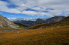 paysage hautes-alpes Le-Chenaillet-vu-du-col-des-Ourdeis - Brianconnais - Cervieres - Le-Chenaillet-vu-du-col-des-Ourdeis