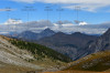 paysage hautes-alpes Le-Chenaillet-vu-du-col-des-Ourdeis - Brianconnais - Cervieres - Le-Chenaillet-vu-du-col-des-Ourdeis