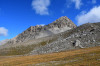 paysage hautes-alpes Rochers-de-Marapa-vus-du-vallon-de-l-Opon - Brianconnais - Nevache - Rochers-de-Marapa-vus-du-vallon-de-l-Opon