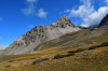 paysage hautes-alpes Rochers-de-Marapa-vus-du-vallon-de-l-Opon - Brianconnais - Nevache - Rochers-de-Marapa-vus-du-vallon-de-l-Opon