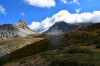 paysage hautes-alpes Rochers-de-Marapa-vus-du-vallon-de-l-Opon - Brianconnais - Nevache - Rochers-de-Marapa-vus-du-vallon-de-l-Opon