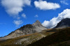 paysage hautes-alpes Rochers-de-Marapa-vus-du-vallon-de-l-Opon - Brianconnais - Nevache - Rochers-de-Marapa-vus-du-vallon-de-l-Opon