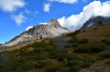 paysage hautes-alpes Rochers-de-Marapa-vus-du-vallon-de-l-Opon - Brianconnais - Nevache - Rochers-de-Marapa-vus-du-vallon-de-l-Opon