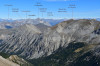 paysage hautes-alpes Le-Lasseron-vu-de-Cote-Belle - Brianconnais - Cervieres - Le-Lasseron-vu-de-Cote-Belle