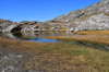 paysage hautes-alpes Lac-Blanchet-inferieur - Queyras - Saint-Veran - Lac-Blanchet-inferieur