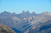 1918 / Briançonnais / Aiguilles d'Arves vues du pic de Beaudois
