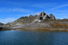 1802 / Briançonnais / Aiguille Noire vue du lac Biron
