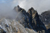 1807 / Briançonnais / Aiguille Noire vue de la pointe de Rochachille