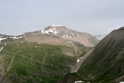 Le Mourre Froid vu du col de Templa-Latz