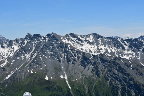 La Tête de Longet vue du Pic de Château-Renard