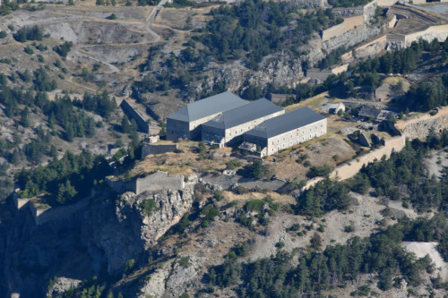 L'ancien fort du Randouillet vu du fort de la Grande Maye