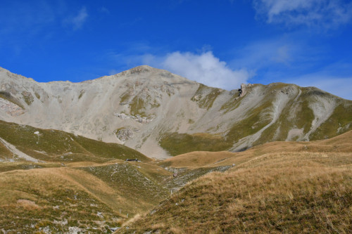Le Pic de Peyre Eyraute vu des Chalets de l'Orcière