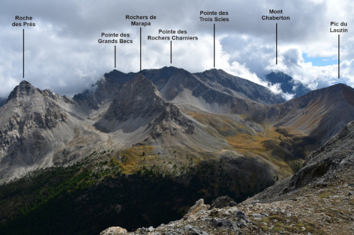 Panorama vu de la Pointe de Pécé