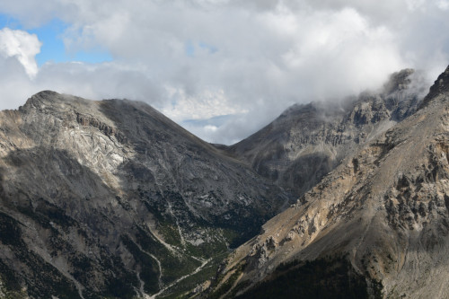 Le Pas de l'Ours vu de la Pointe de Pécé